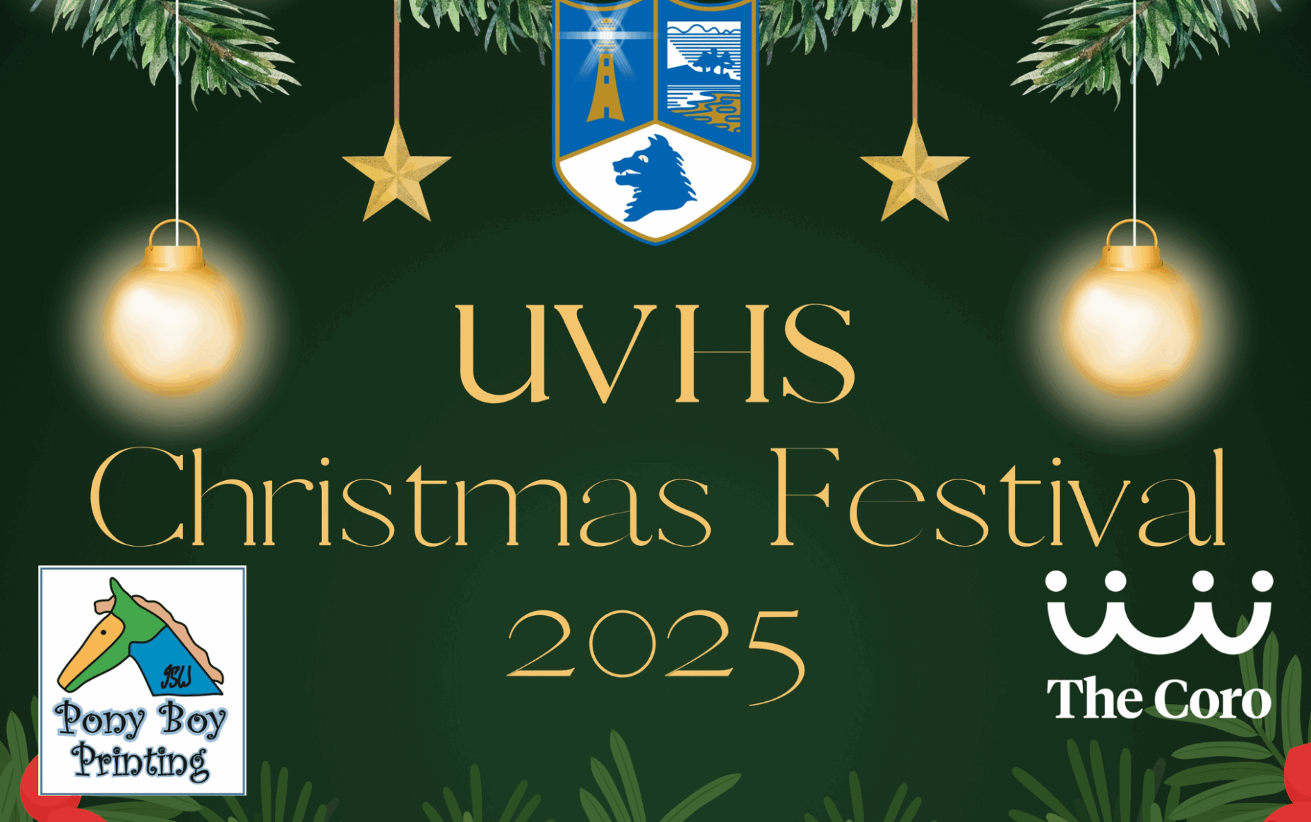 UVHS Christmas Festival 2025 @ The Coro sponsored by Pony Boy Publishing