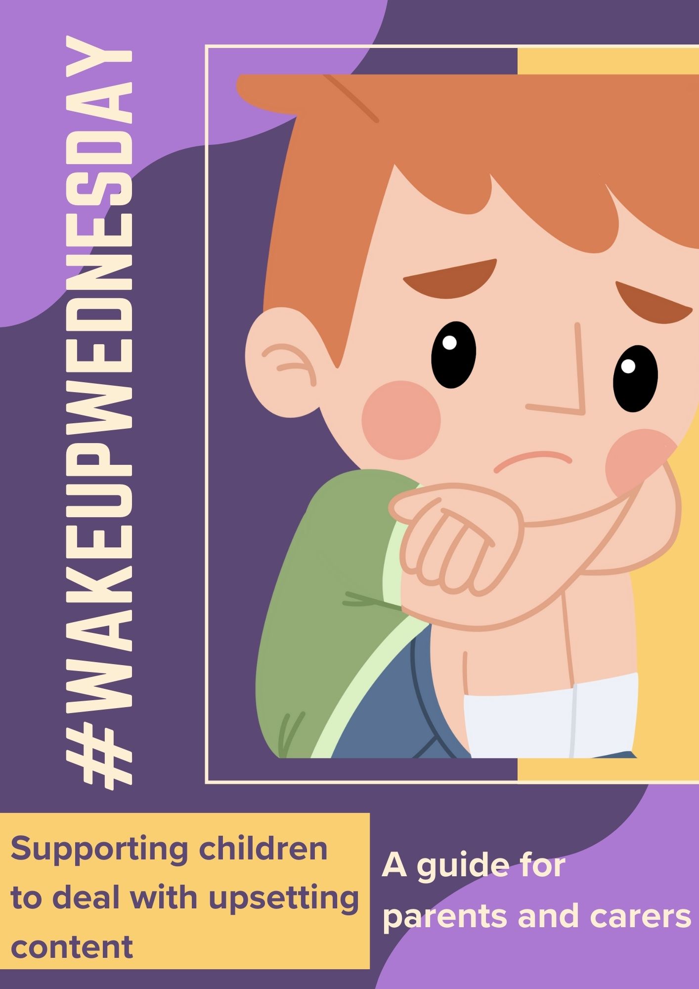 Supporting children to deal with upsetting content - A guide for parents & carers