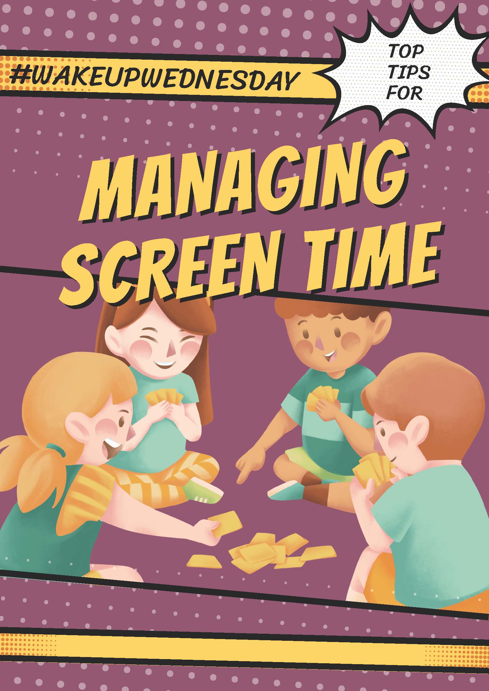 Top tips for managing screen time